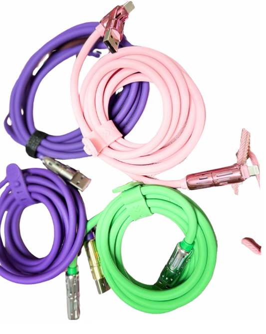 4 in 1 Fast Charging Cable: USB-C, Micro-USB, Lightning, and USB-A - Shamus & Co