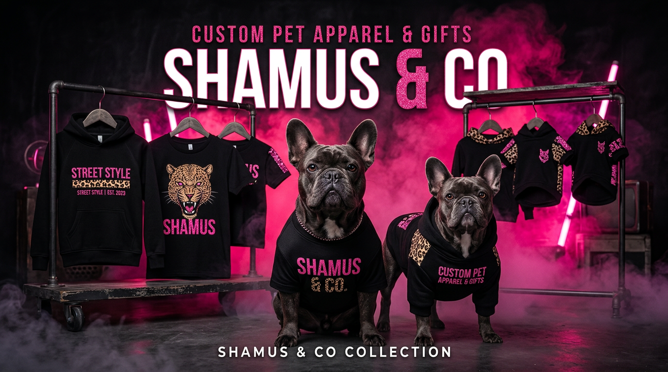 Custom Pet Apparel & Gifts | Shamus & Co