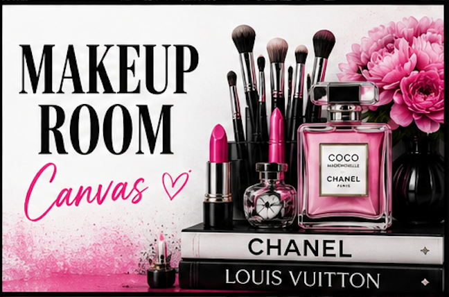 Makeup Room Canvas
