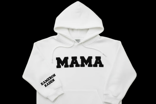 Custom 3‑D Puff MAMA Sweatshirt