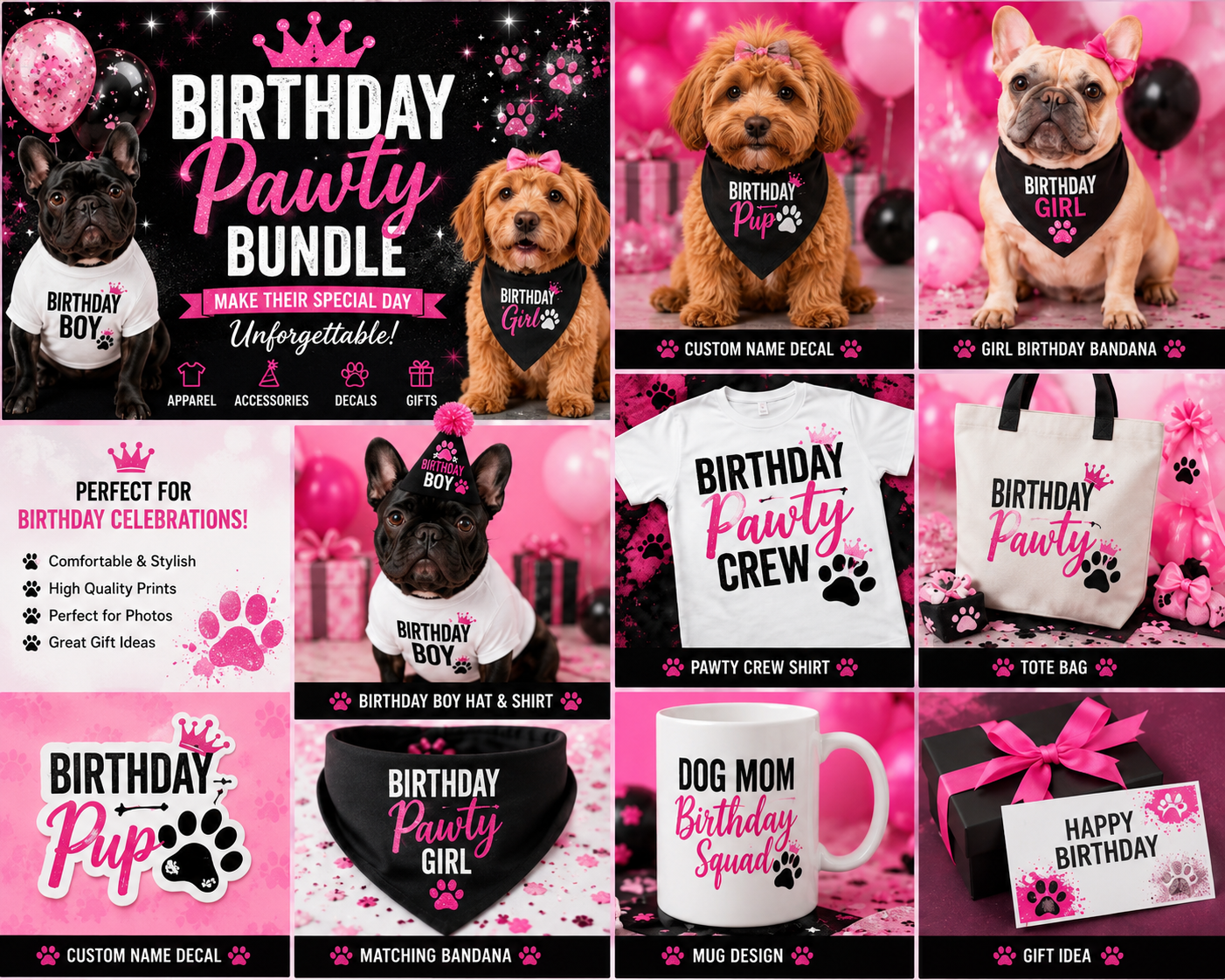 Birthday Pawty Bundle 🎂 - Shamus & Co 