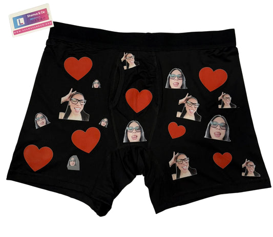 💗 PUT YOUR FACE ON YOUR MAN’S UNDERWEAR.