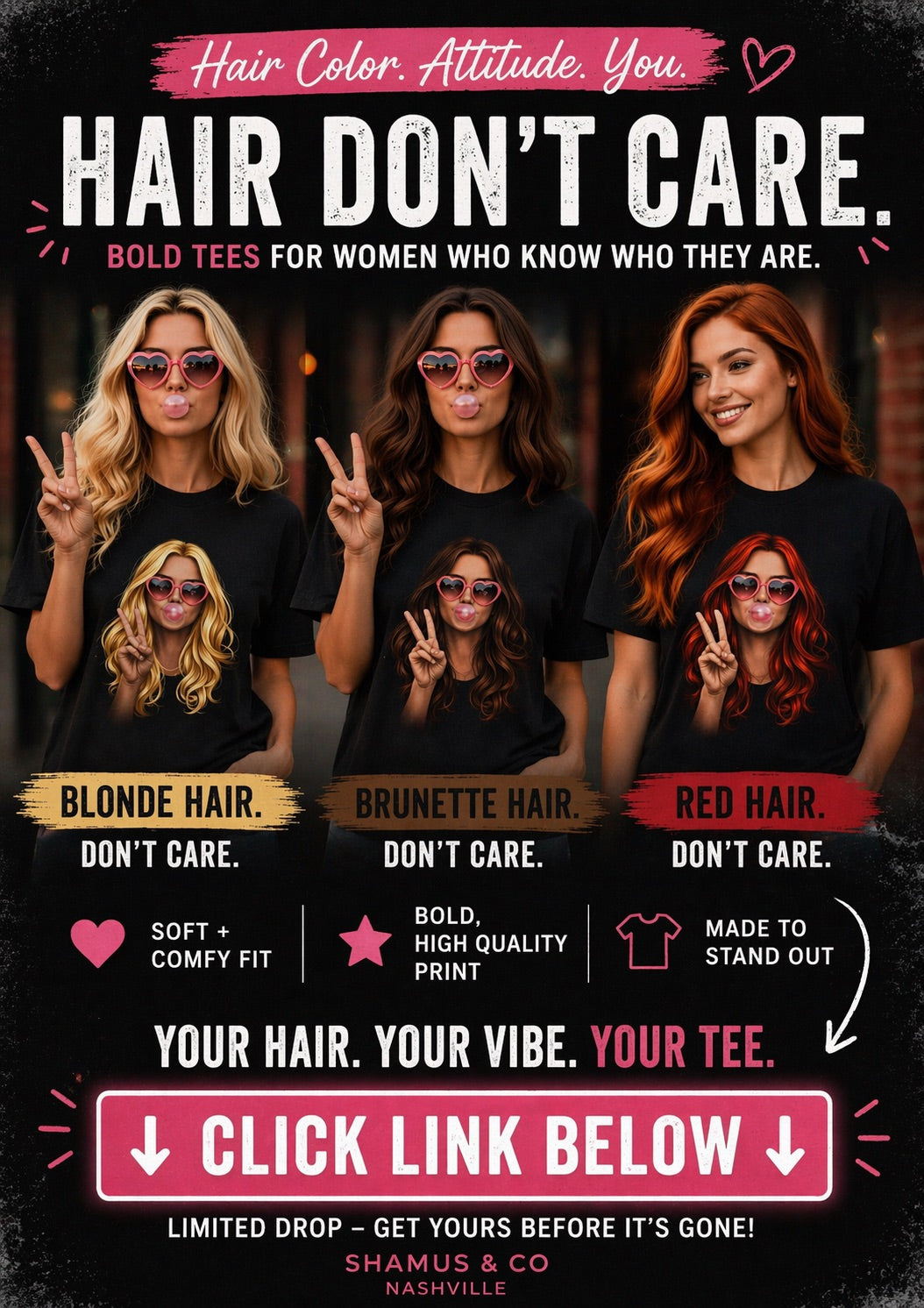 Blonde hair care product by Shamus & Co in 