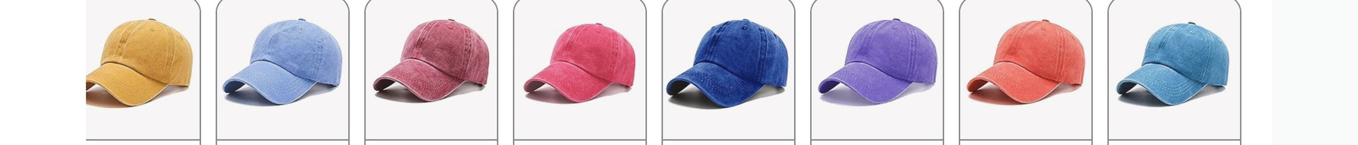 Vintage washed distressed custom Hats – personalized gift by Shamus & Co 