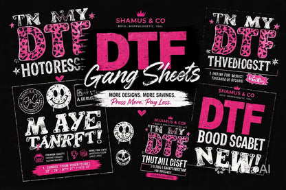 $25 Starter Gang Sheet – 17x24 (Start Your Brand Today)