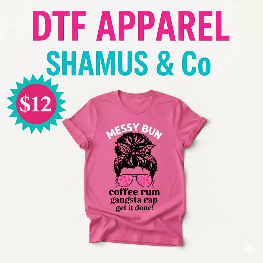 Messy Bun * Coffee Run * Gangsta Rap - Shamus & Co 