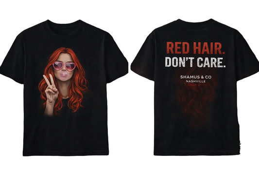 RED HAIR. DON’T CARE.