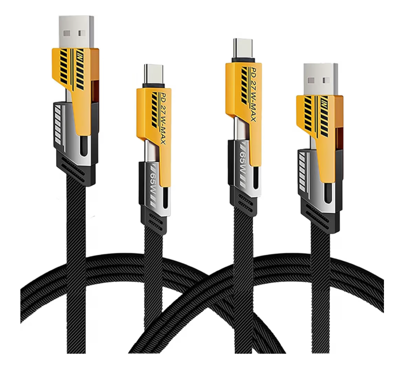 The MFish "Armored Dragon" 4-in-1 charging cable - Shamus & Co 