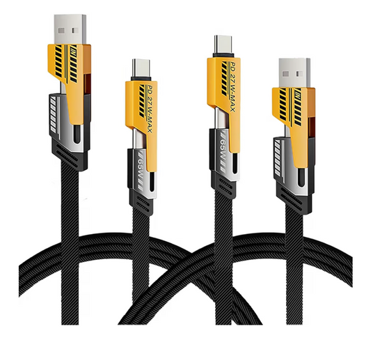 The MFish "Armored Dragon" 4-in-1 charging cable - Shamus & Co 