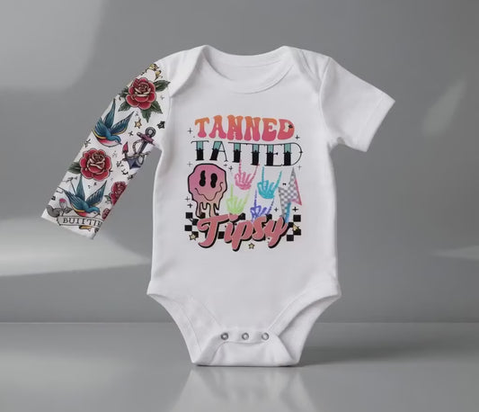 Tanned Tatted & Tipsy Mommy & Me Matching Set | Baby & Toddler