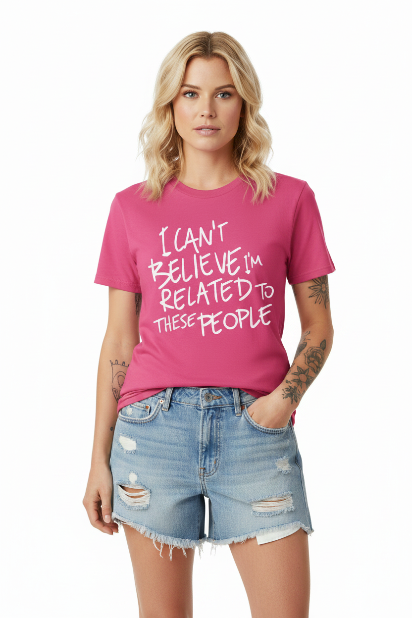 Black adult Family Reunion T-Shirt by Shamus & Co with personalized family name and reunion design on the front.